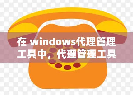 在 windows代理管理工具中,代理管理工具是用于管理Windows代理服务器的软件,它们在网络服务提供、文件传输、远程控制等领域发挥重要作用。以下是对这些工具的详细分析和总结 在 windows代理管理工具中,代理管理工具是用于管理Windows代理服务器的软件,它们在网络服务提供、文件传输、远程控制等领域发挥重要作用。以下是对这些工具的详细分析和总结