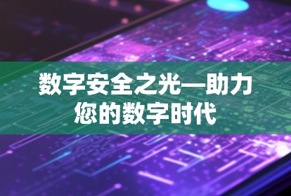 数字安全之光—助力您的数字时代 数字安全之光—助力您的数字时代