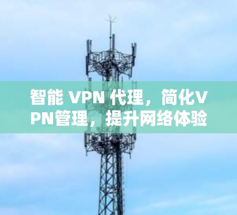 智能 VPN 代理，简化VPN管理，提升网络体验