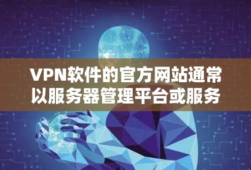 VPN软件的官方网站通常以服务器管理平台或服务器服务提供商为核心，主要包括以下几种类型